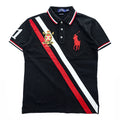 Polo Ralph Lauren Polo Shirt XS Black CUSTOM SLIM FIT Big Pony