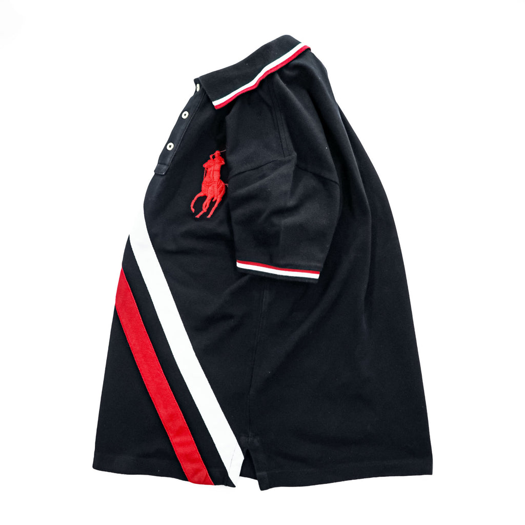 Polo Ralph Lauren Polo Shirt XS Black CUSTOM SLIM FIT Big Pony