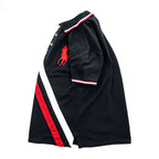Polo Ralph Lauren Polo Shirt XS Black CUSTOM SLIM FIT Big Pony
