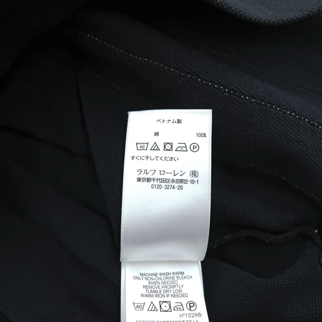 Polo Ralph Lauren Polo Shirt XS Black CUSTOM SLIM FIT Big Pony