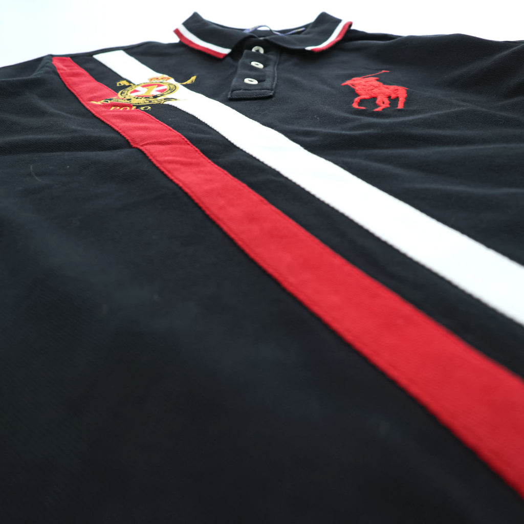 Polo Ralph Lauren Polo Shirt XS Black CUSTOM SLIM FIT Big Pony