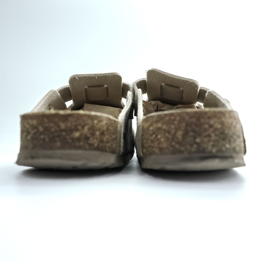 BIRKENSTOCK ドイツ製 ボストン BOSTON サンダル 26.5cm ベージュ スエード ヴィーガン