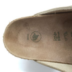 BIRKENSTOCK ドイツ製 ボストン BOSTON サンダル 26.5cm ベージュ スエード ヴィーガン