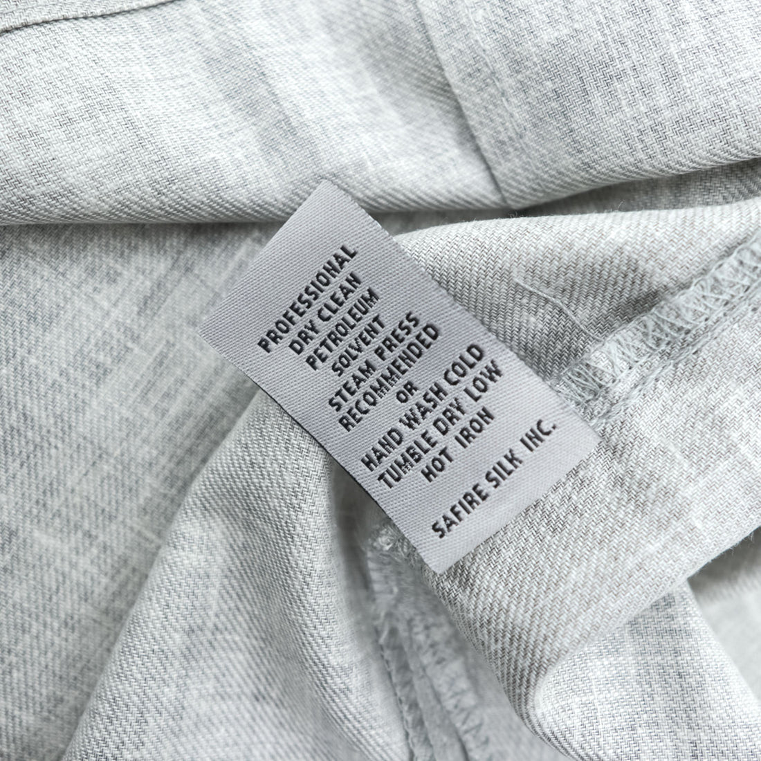 STACY ADAMS リネン 半袖 開襟シャツ スラックス セットアップ XL グレー オープンカラー ボックスシルエット