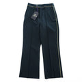 Needles 日本製 フレア パイピング スラックス パンツ M ダークグリーン PIPING COWBOY PANT ブーツカット 未使用品 IN059