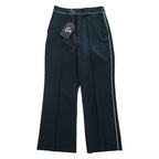 Needles 日本製 フレア パイピング スラックス パンツ M ダークグリーン PIPING COWBOY PANT ブーツカット 未使用品 IN059
