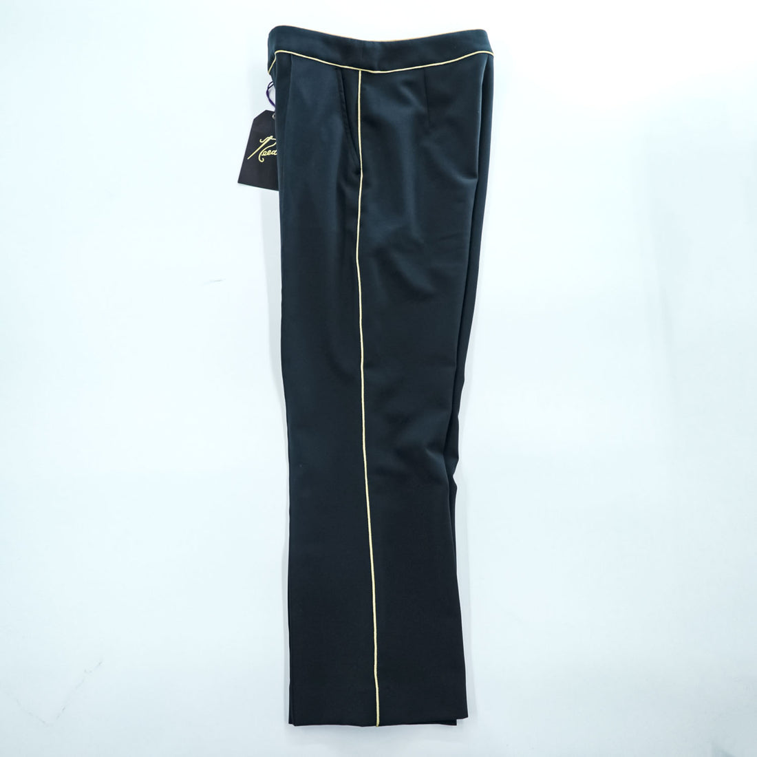 Needles 日本製 フレア パイピング スラックス パンツ M ダークグリーン PIPING COWBOY PANT ブーツカット 未使用品 IN059