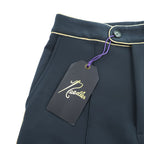 Needles 日本製 フレア パイピング スラックス パンツ M ダークグリーン PIPING COWBOY PANT ブーツカット 未使用品 IN059