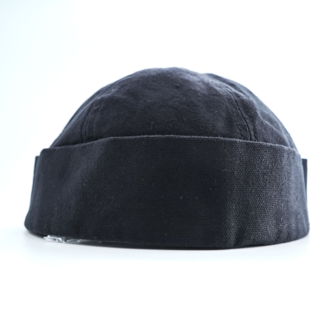 New York Hat Co. USA製 ロールキャップ XL ブラック キャンバス