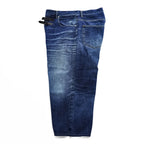 FACETASM アシンメトリー BIG&SLIM デニムパンツ ジーンズ S ワイド ユーズド加工 ZN-SP-02 日本製