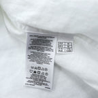 Brooks Brothers リネン 半袖シャツ M ホワイト 麻100% THE ORIGINAL POLO SHIRT ボタンダウン REGULAR