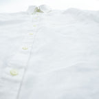 Brooks Brothers リネン 半袖シャツ M ホワイト 麻100% THE ORIGINAL POLO SHIRT ボタンダウン REGULAR