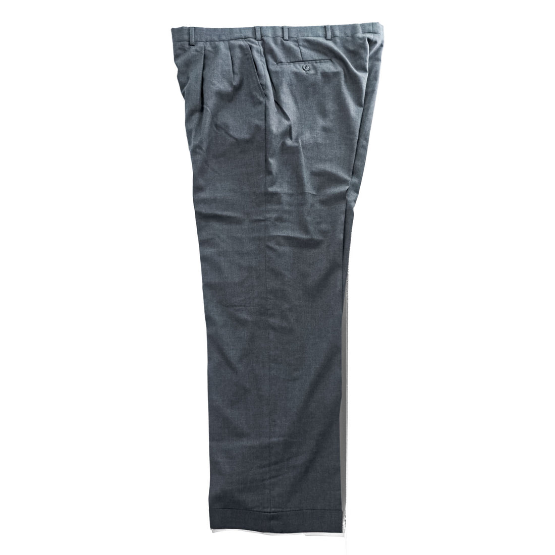 BURBERRY 90年代 USA製 Loro Piana Super100s ヴィンテージ スラックス パンツ XL ワイド 2タック プリーツ ダブルカフス UNION MADE ロケットTALONジップ