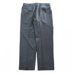 BURBERRY 90年代 USA製 Loro Piana Super100s ヴィンテージ スラックス パンツ XL ワイド 2タック プリーツ ダブルカフス UNION MADE ロケットTALONジップ
