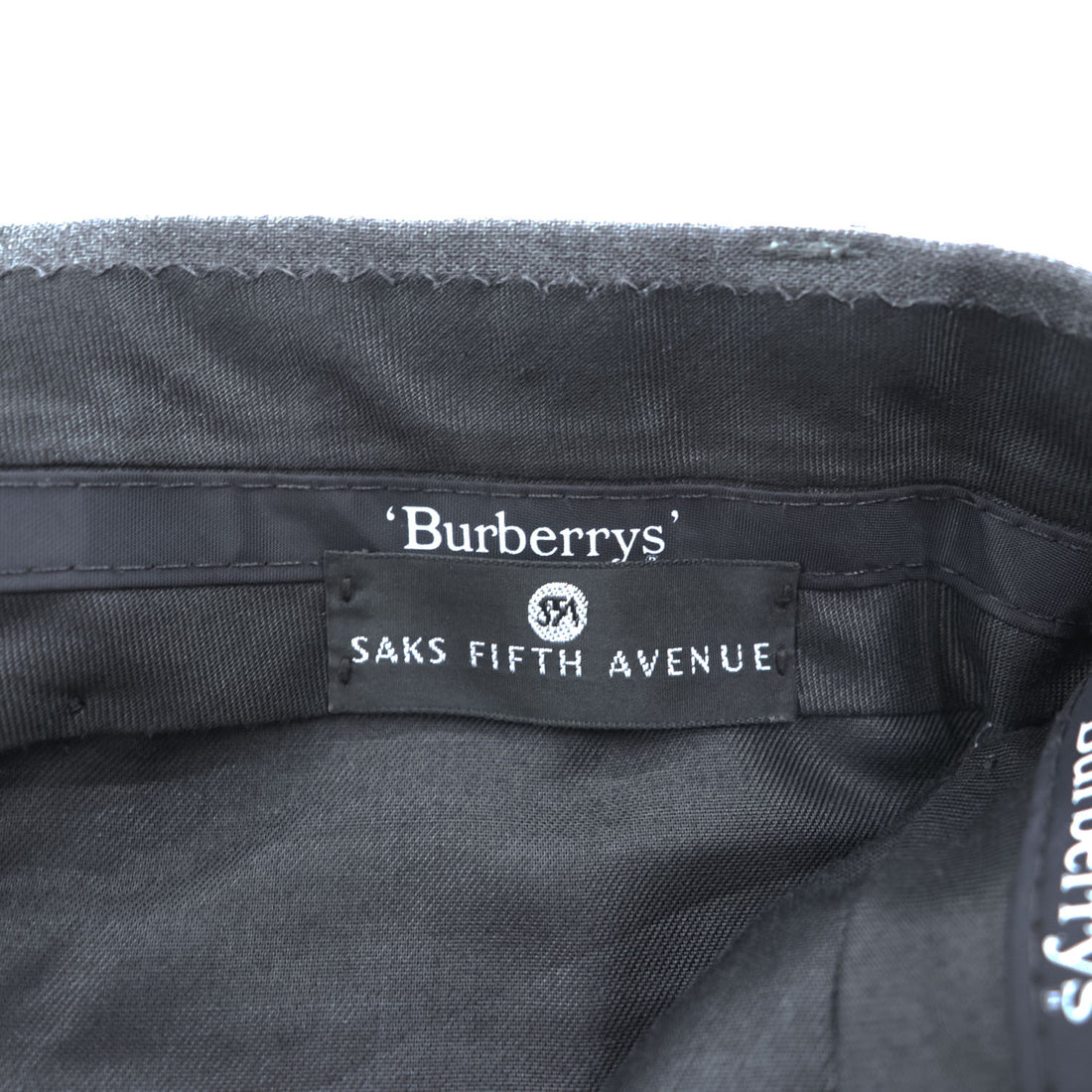 BURBERRY 90年代 USA製 Loro Piana Super100s ヴィンテージ スラックス パンツ XL ワイド 2タック プリーツ ダブルカフス UNION MADE ロケットTALONジップ
