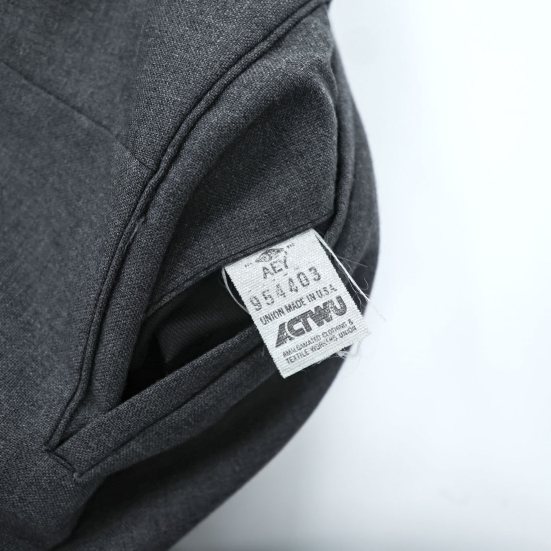 BURBERRY 90年代 USA製 Loro Piana Super100s ヴィンテージ スラックス パンツ XL ワイド 2タック プリーツ ダブルカフス UNION MADE ロケットTALONジップ
