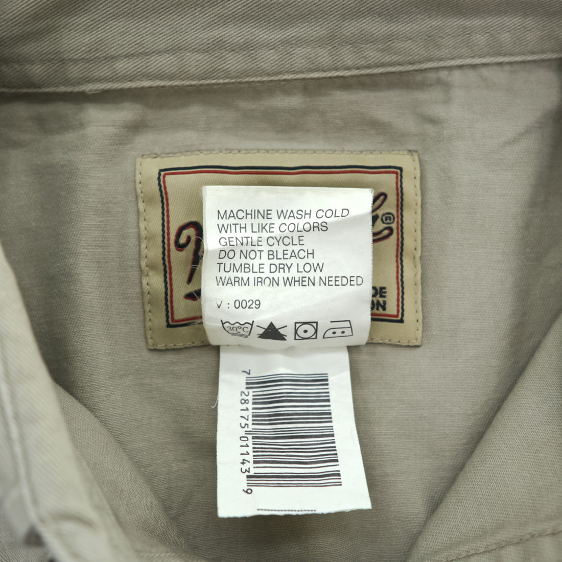 Woolrich 90年代 ヴィンテージ 長袖ハンティングシャツ XL カーキ ベージュ OUTDOOR GUIDE COLLECTION パッチワーク切替 5561WT KAL