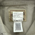 Woolrich 90年代 ヴィンテージ 長袖ハンティングシャツ XL カーキ ベージュ OUTDOOR GUIDE COLLECTION パッチワーク切替 5561WT KAL
