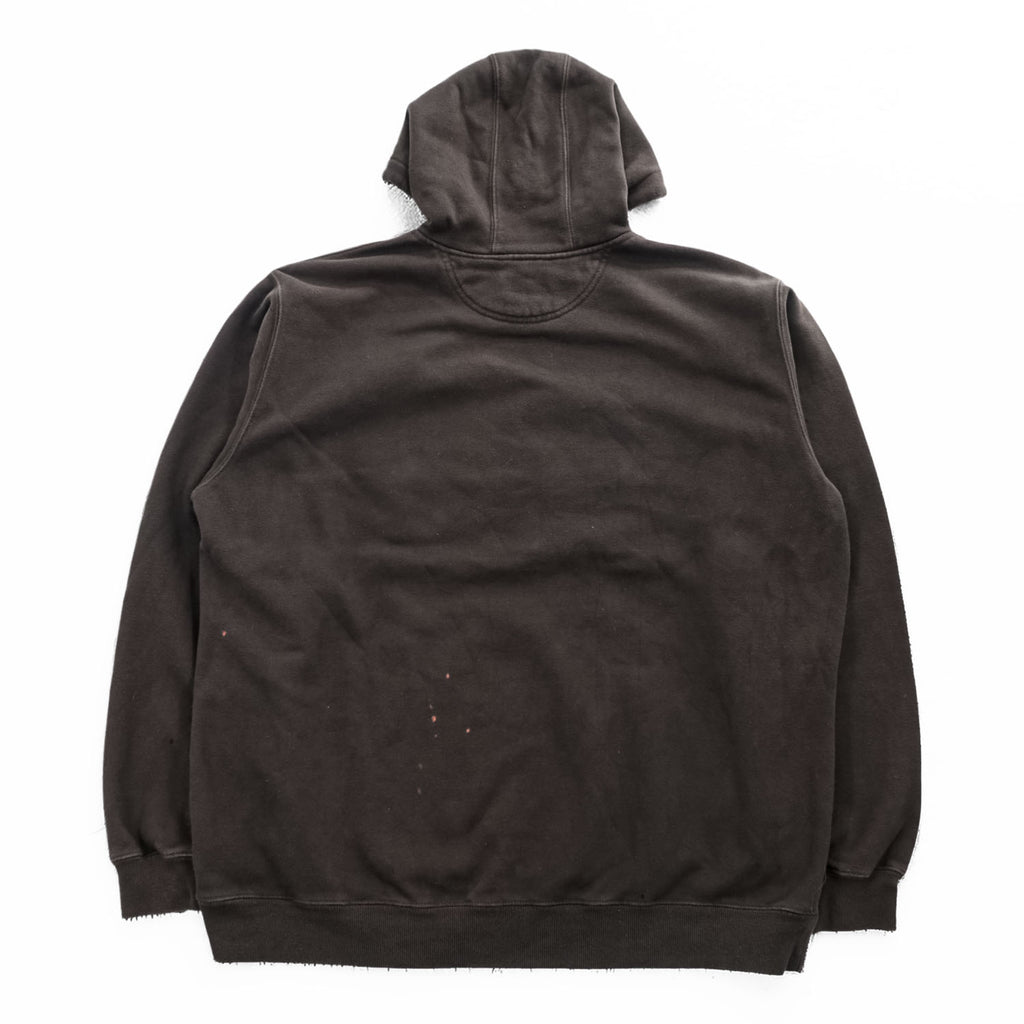 carhartt 00年代 ヴィンテージ プルオーバー パーカー XXL ブラウン 裏起毛 ビッグサイズ K184