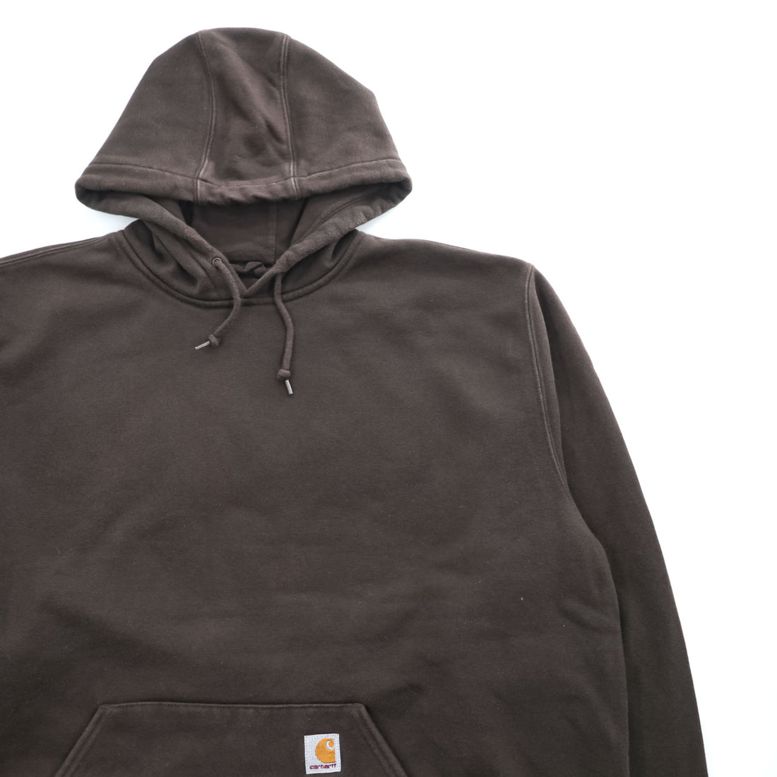 carhartt 00年代 ヴィンテージ プルオーバー パーカー XXL ブラウン 裏起毛 ビッグサイズ K184