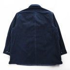 Levi's モールスキン シャツジャケット 長袖ワークシャツ XL ネイビー ビッグサイズ