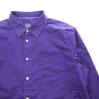 ARMANI EXCHANGE A|X 長袖 シャツ XL パープル 胸ポケット コットン