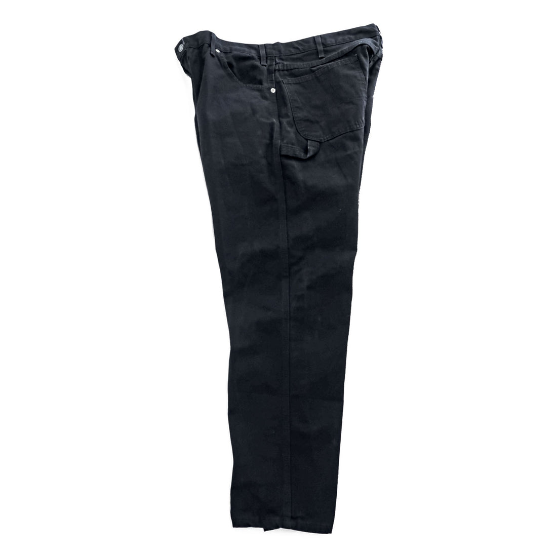 Dickies ヘビーウェイト ダック ペインター ワークパンツ XL ブラック キャンバス RELAXED FIT カーペンター 1939RBK