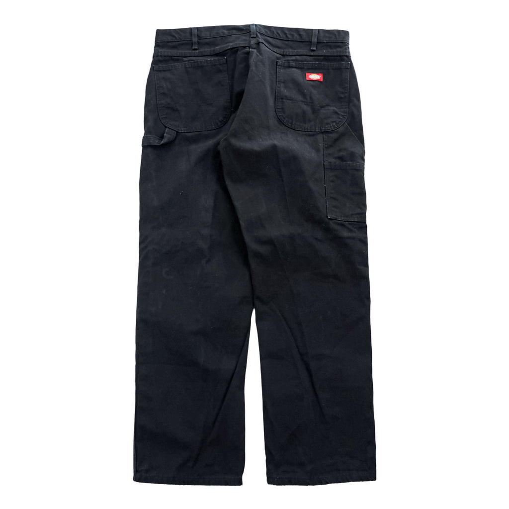 Dickies ヘビーウェイト ダック ペインター ワークパンツ XL ブラック キャンバス RELAXED FIT カーペンター 1939RBK