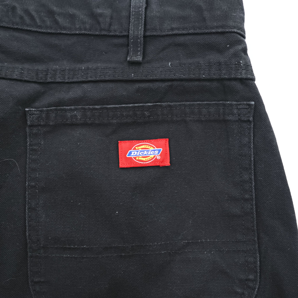 Dickies ヘビーウェイト ダック ペインター ワークパンツ XL ブラック キャンバス RELAXED FIT カーペンター 1939RBK