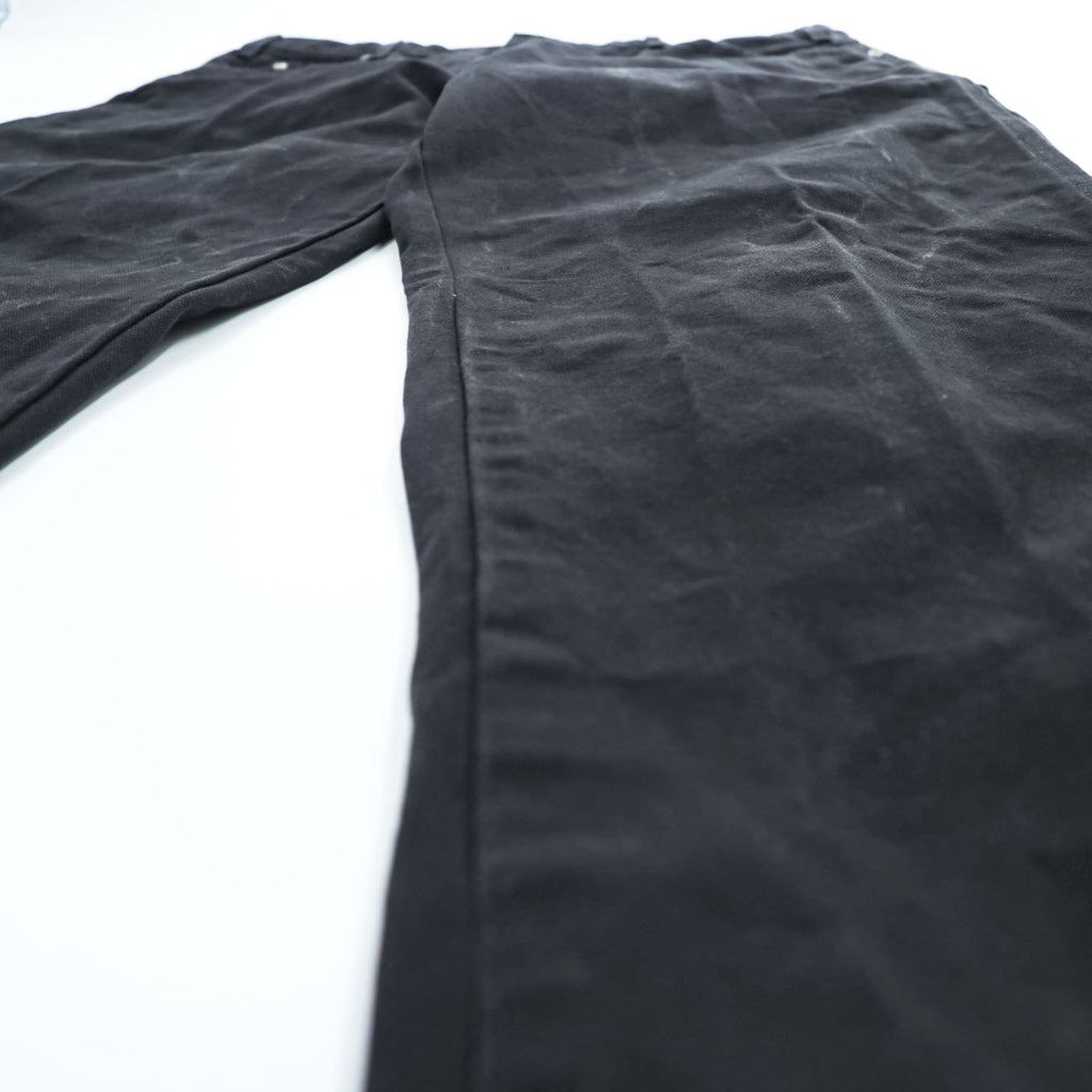 Dickies ヘビーウェイト ダック ペインター ワークパンツ XL ブラック キャンバス RELAXED FIT カーペンター 1939RBK