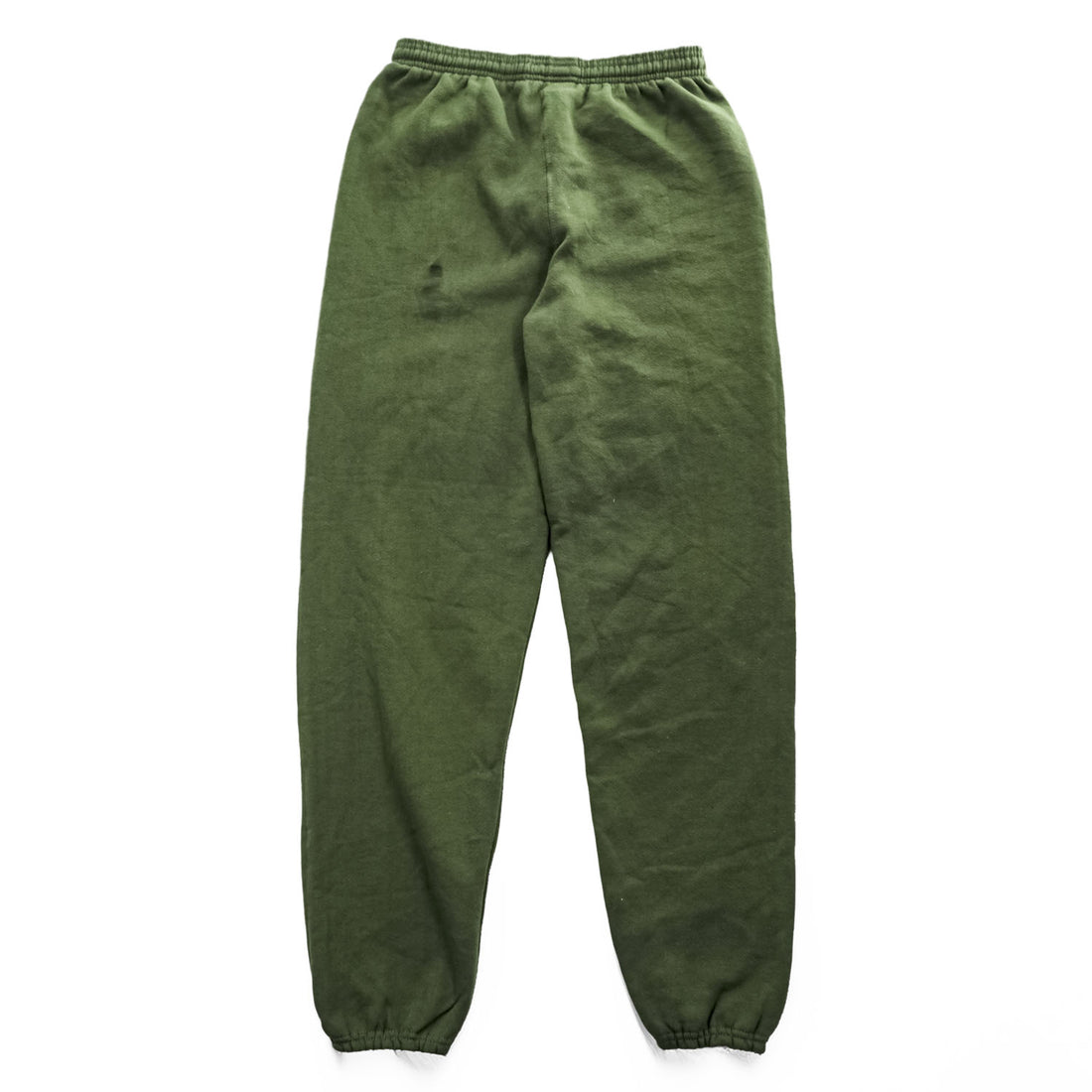 Soffe USMC Sweatpants Olive Green Jogger Elastic Cuff Military Print 50/50 Cotton/Poly M Made in USA