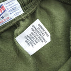 Soffe USMC Sweatpants Olive Green Jogger Elastic Cuff Military Print 50/50 Cotton/Poly M Made in USA