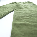 Soffe USMC Sweatpants Olive Green Jogger Elastic Cuff Military Print 50/50 Cotton/Poly M Made in USA