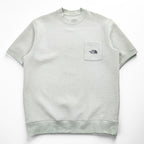 THE NORTH FACE コンフォーティブ ワッフル 半袖 ポケットTシャツ L ベージュ ライトグレー S/S COMFORTIVE WAFFLE CREW 直営店限定 NT12398R