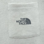 THE NORTH FACE コンフォーティブ ワッフル 半袖 ポケットTシャツ L ベージュ ライトグレー S/S COMFORTIVE WAFFLE CREW 直営店限定 NT12398R