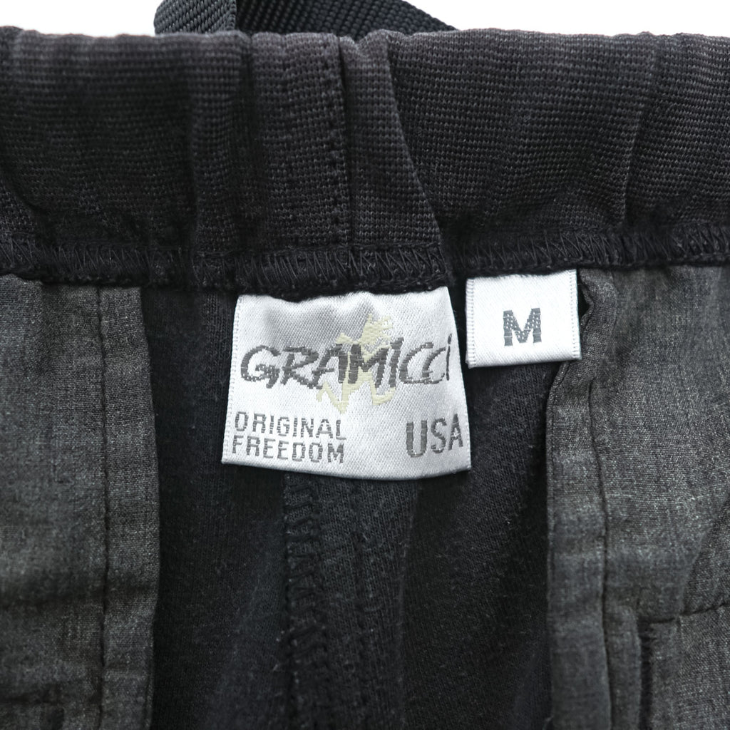 GRAMICCI クライミング ショートパンツ クールマックスニット M ブラック ベルト付 スウェット COOL MAX KNIT ST-SHORTS GMP-18S046