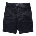 THE NORTH FACE コーデュロイ ショートパンツ アウトドア クライミングショーツ L ブラック ストレッチ ベルト付 STRETCH CORD SHORT NB41310