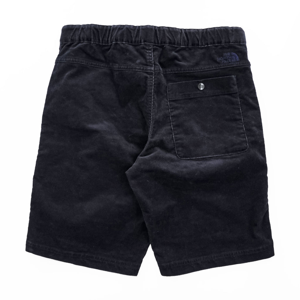 THE NORTH FACE コーデュロイ ショートパンツ アウトドア クライミングショーツ L ブラック ストレッチ ベルト付 STRETCH CORD SHORT NB41310