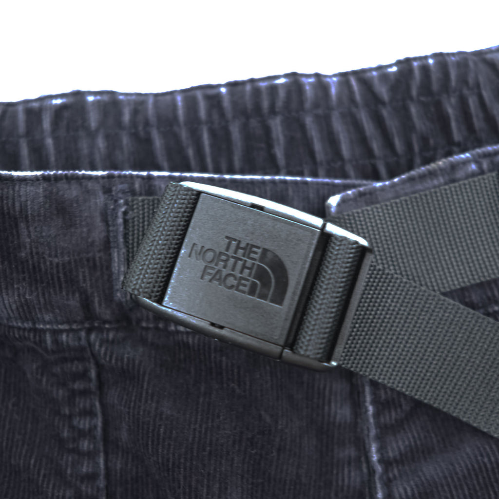 THE NORTH FACE コーデュロイ ショートパンツ アウトドア クライミングショーツ L ブラック ストレッチ ベルト付 STRETCH CORD SHORT NB41310