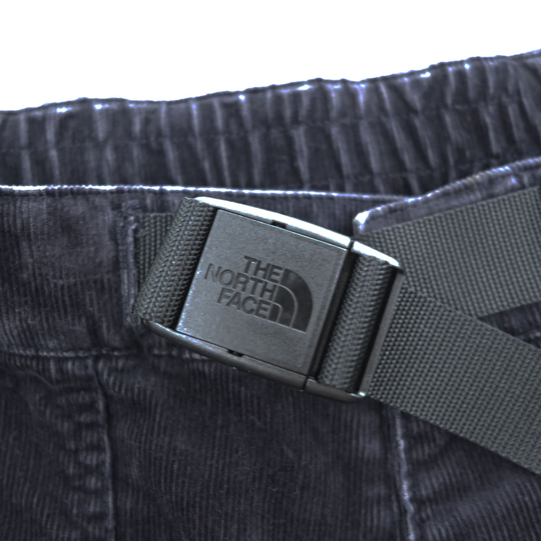 THE NORTH FACE コーデュロイ ショートパンツ アウトドア クライミングショーツ L ブラック ストレッチ ベルト付 STRETCH CORD SHORT NB41310