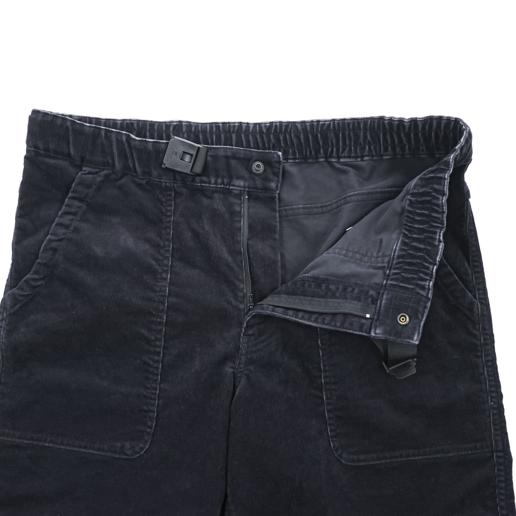 THE NORTH FACE コーデュロイ ショートパンツ アウトドア クライミングショーツ L ブラック ストレッチ ベルト付 STRETCH CORD SHORT NB41310