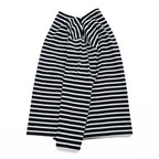 SAINT JAMES フランス製 OUESSANT ウェッソン バスクシャツ 長袖 ロングスリーブ Tシャツ ロンT L ブラック ホワイト ボーダー ボートネック EDIFICE別注 未使用品 24-070-310-0000-1-0