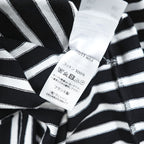 SAINT JAMES フランス製 OUESSANT ウェッソン バスクシャツ 長袖 ロングスリーブ Tシャツ ロンT L ブラック ホワイト ボーダー ボートネック EDIFICE別注 未使用品 24-070-310-0000-1-0