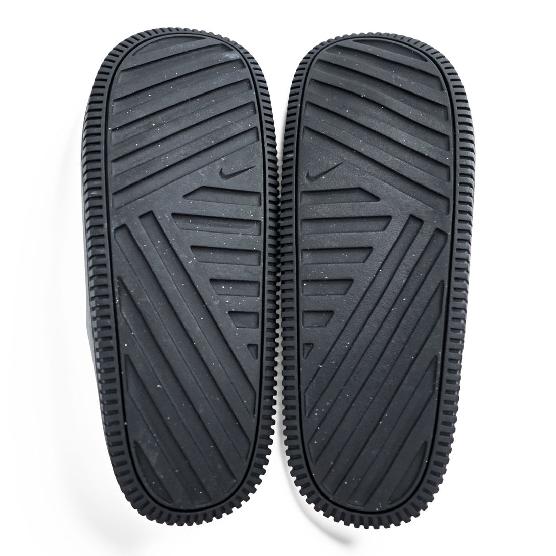 NIKE Calm Slide Sandals, US8, Black