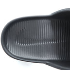 NIKE Calm Slide Sandals, US8, Black