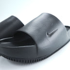 NIKE Calm Slide Sandals, US8, Black