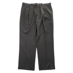Ralph Lauren 90年代 ヴィンテージ  2タック スラックス パンツ L ワイド プリーツ ダブルカフス ガンクラブチェック