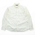 THE NORTH FACE Long Sleeve RUSTLE CANOPY SHIRT L White - Breathable, Polygiene, Biostatic Treatment, Antibacterial Anti-odor NR12302