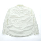 THE NORTH FACE Long Sleeve RUSTLE CANOPY SHIRT L White - Breathable, Polygiene, Biostatic Treatment, Antibacterial Anti-odor NR12302