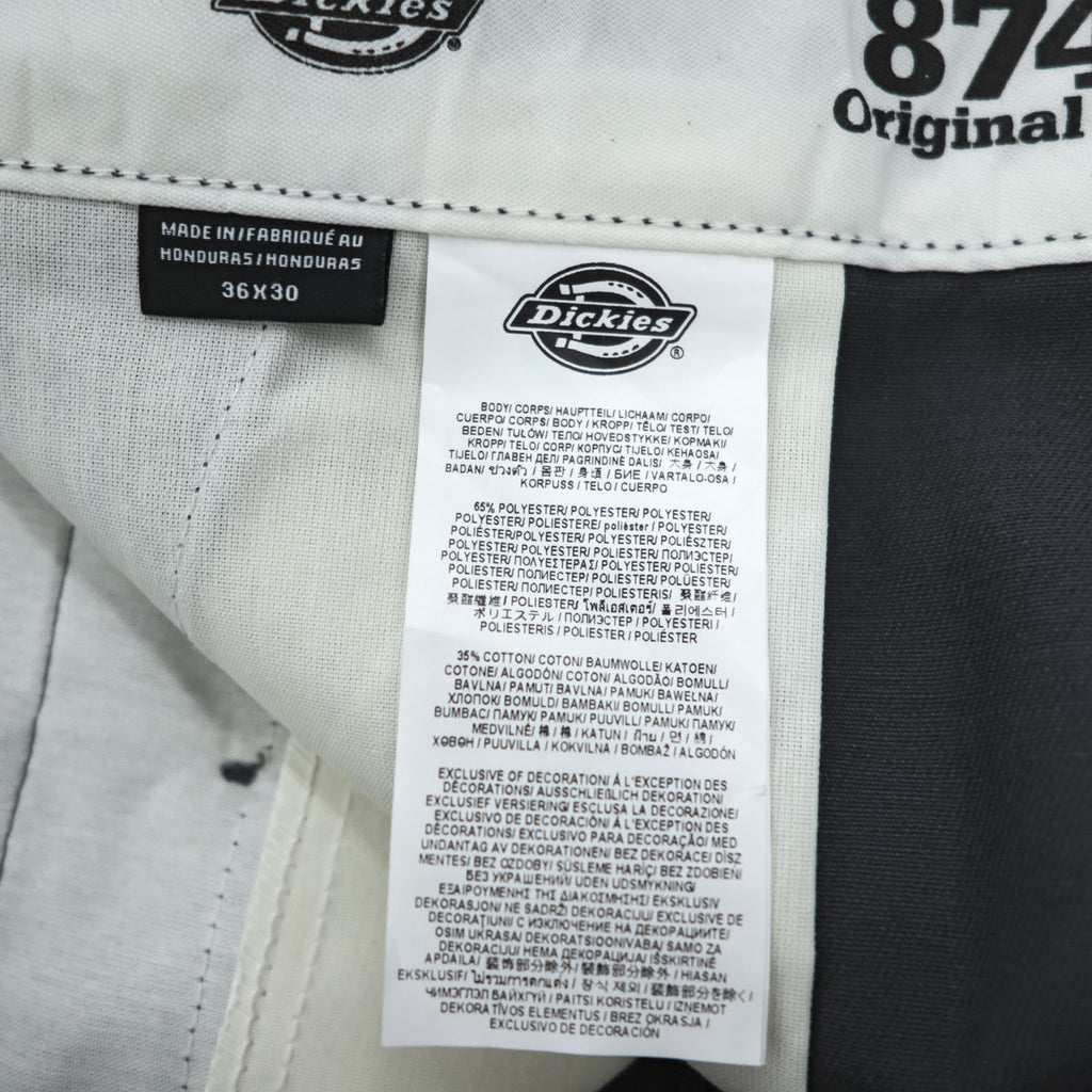 Dickies 874 ORIGINAL FIT ワークパンツ チノパンツ L グレー  D8740CH